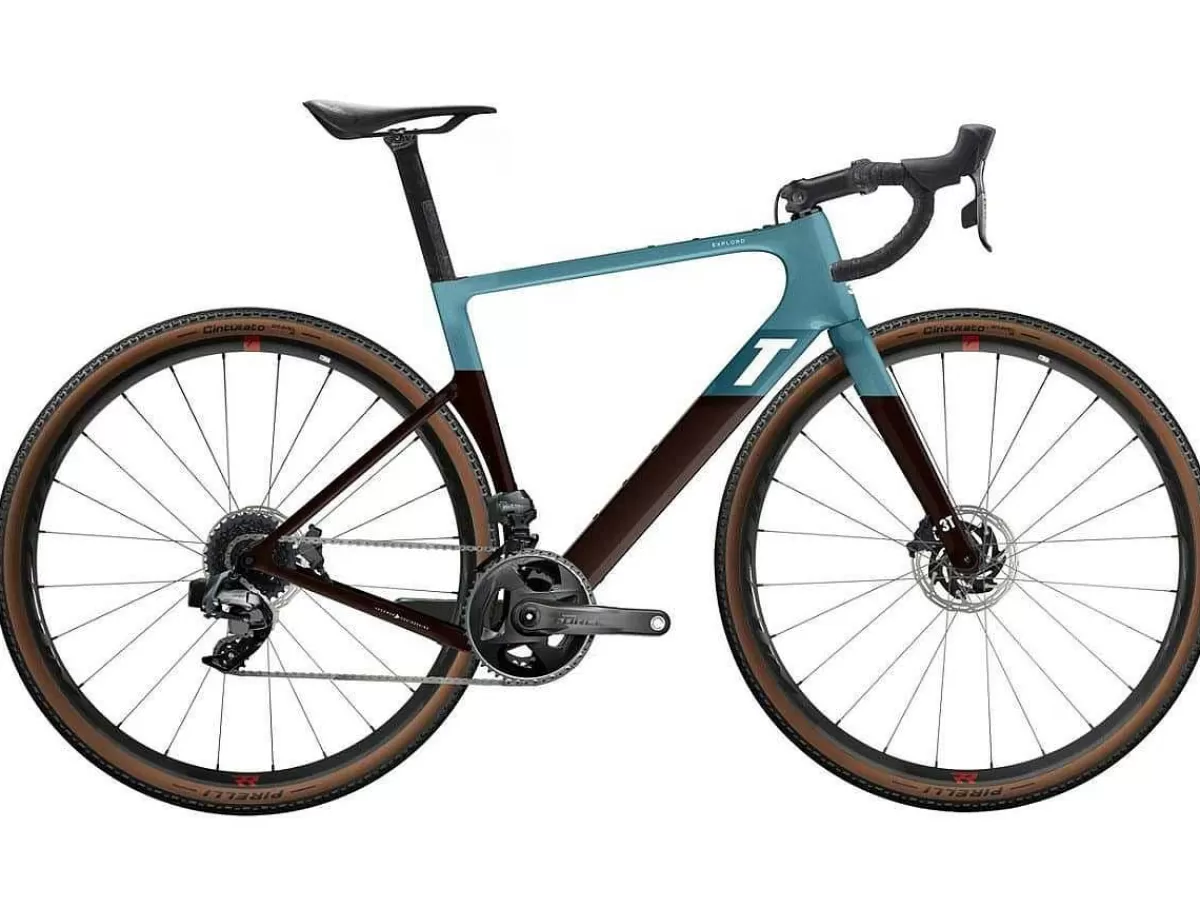 Hot 3t Exploro Racemax Force Axs 2X Blue / Brown Heren