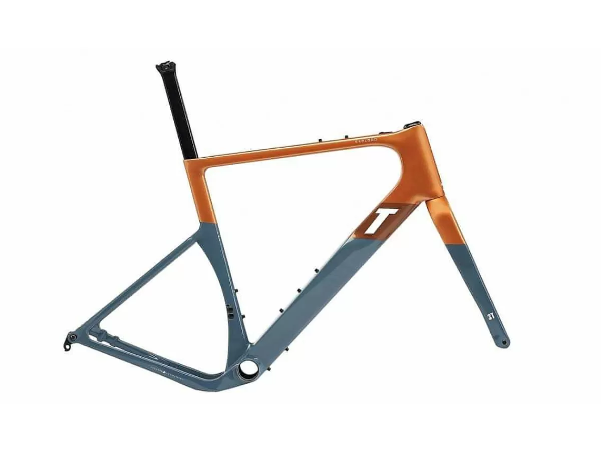 Best Sale 3t Exploro Racemax Frameset Orange / Grey Heren