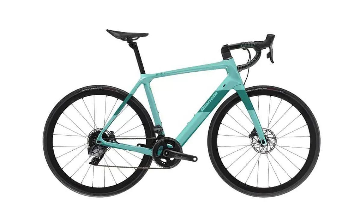 Discount Bianchi Infinito Cv Disc Rival Etap Axs Celeste / Dark Turquoise Glossy Heren
