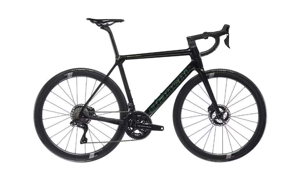 Cheap Bianchi Specialissima Disc Ultegra Black / Mermaid Scale Glossy Heren