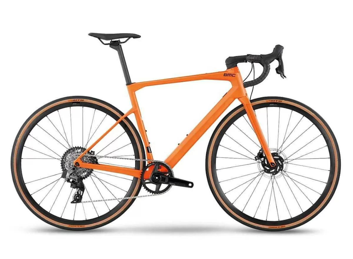 Online Bmc Roadmachine X Two Apricot & Midnight Blue Heren