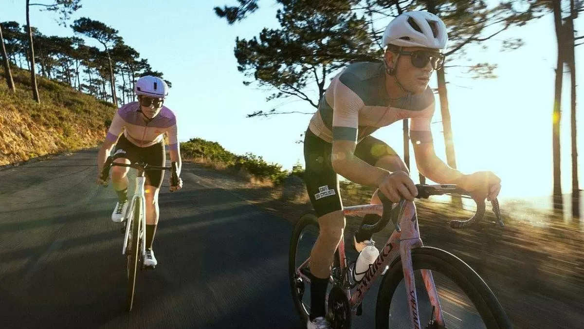 Outlet Cafe Du Cycliste Angeline Jersey Sand Scots Pine