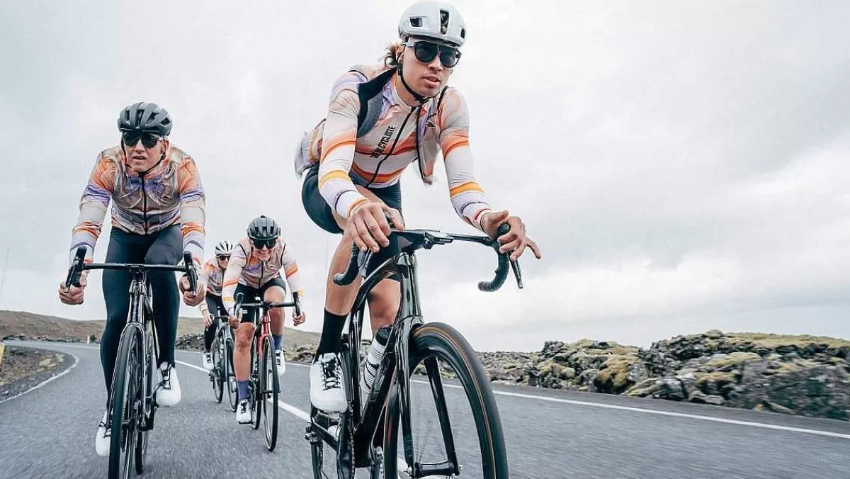 Best Cafe Du Cycliste Atelier Alexine Long Sleeve Jersey Onyx