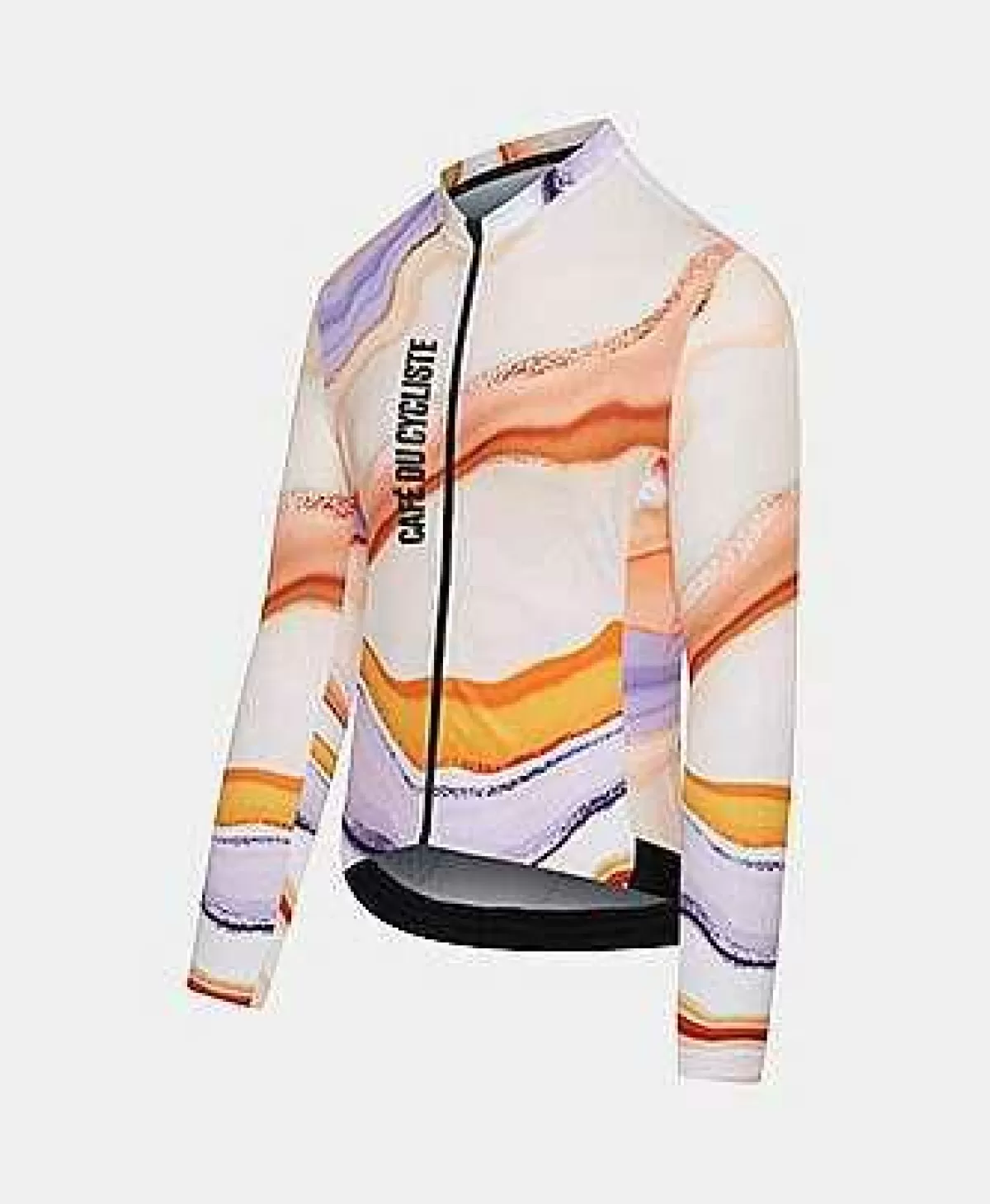 Best Cafe Du Cycliste Atelier Alexine Long Sleeve Jersey Onyx