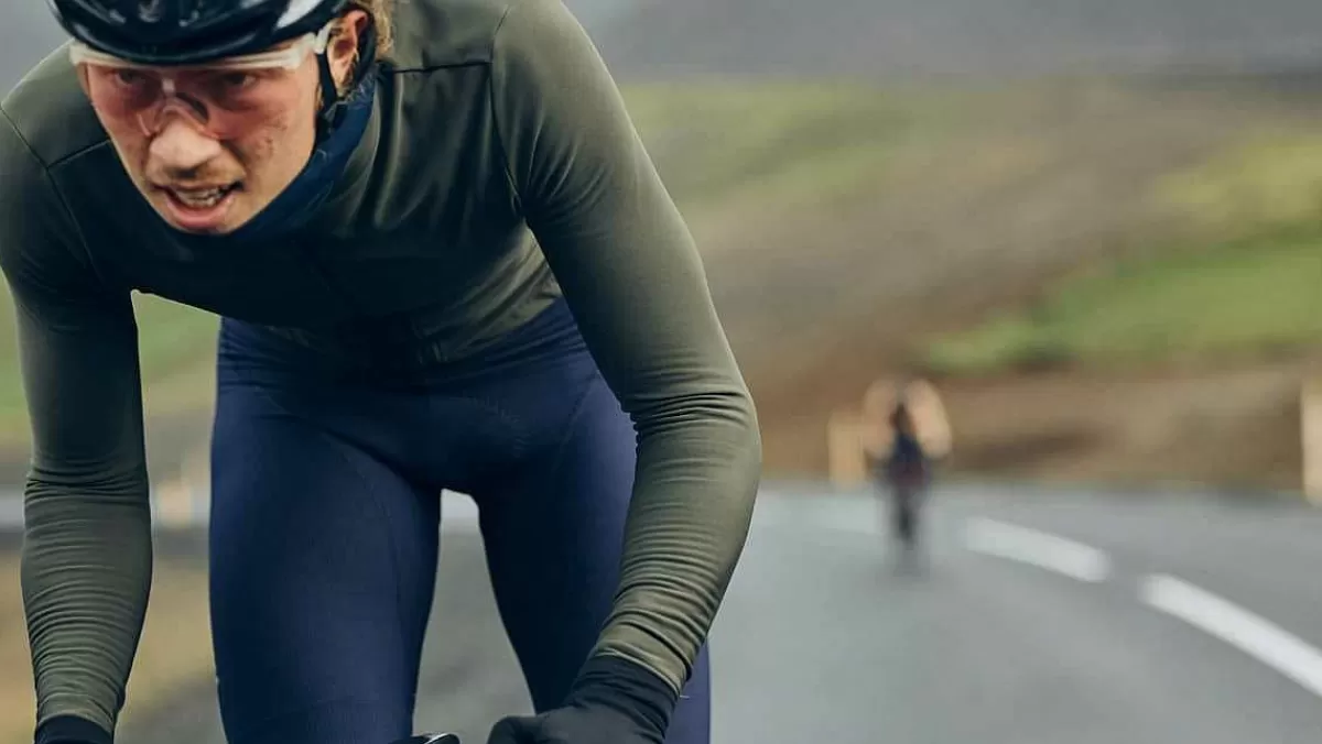 Store Cafe Du Cycliste Audrey Long Sleeve Jersey Avocado