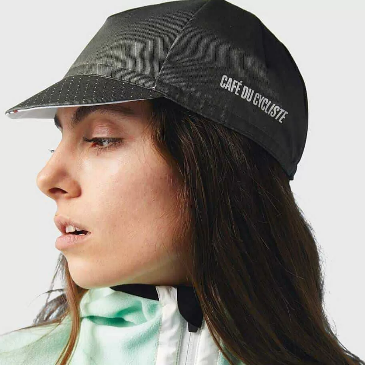 New Cafe Du Cycliste Cycling Cap Classic Alpine Green