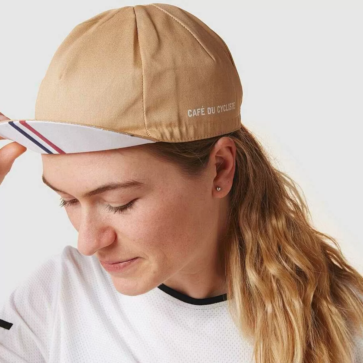 Clearance Cafe Du Cycliste Cycling Cap Classic Beige