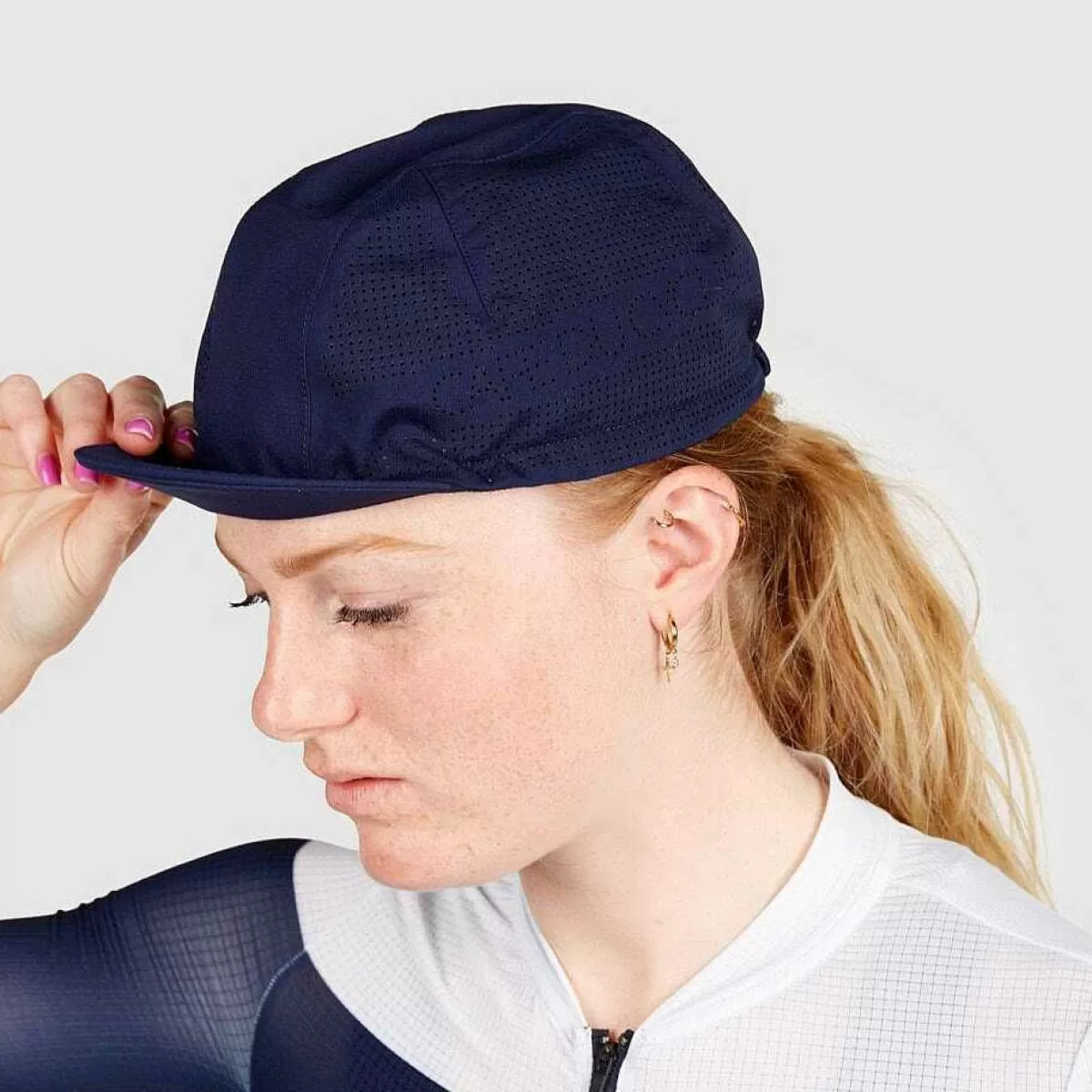 Best Sale Cafe Du Cycliste Cycling Cap Lightweight Navy