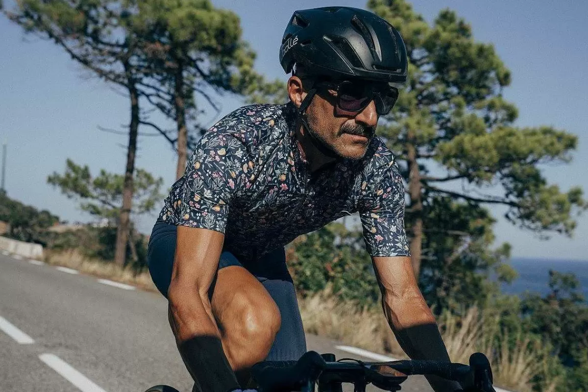 Outlet Cafe Du Cycliste Fleurette Jersey Orange Blossom