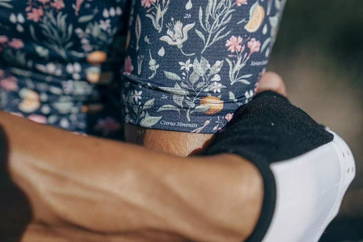 Outlet Cafe Du Cycliste Fleurette Jersey Orange Blossom