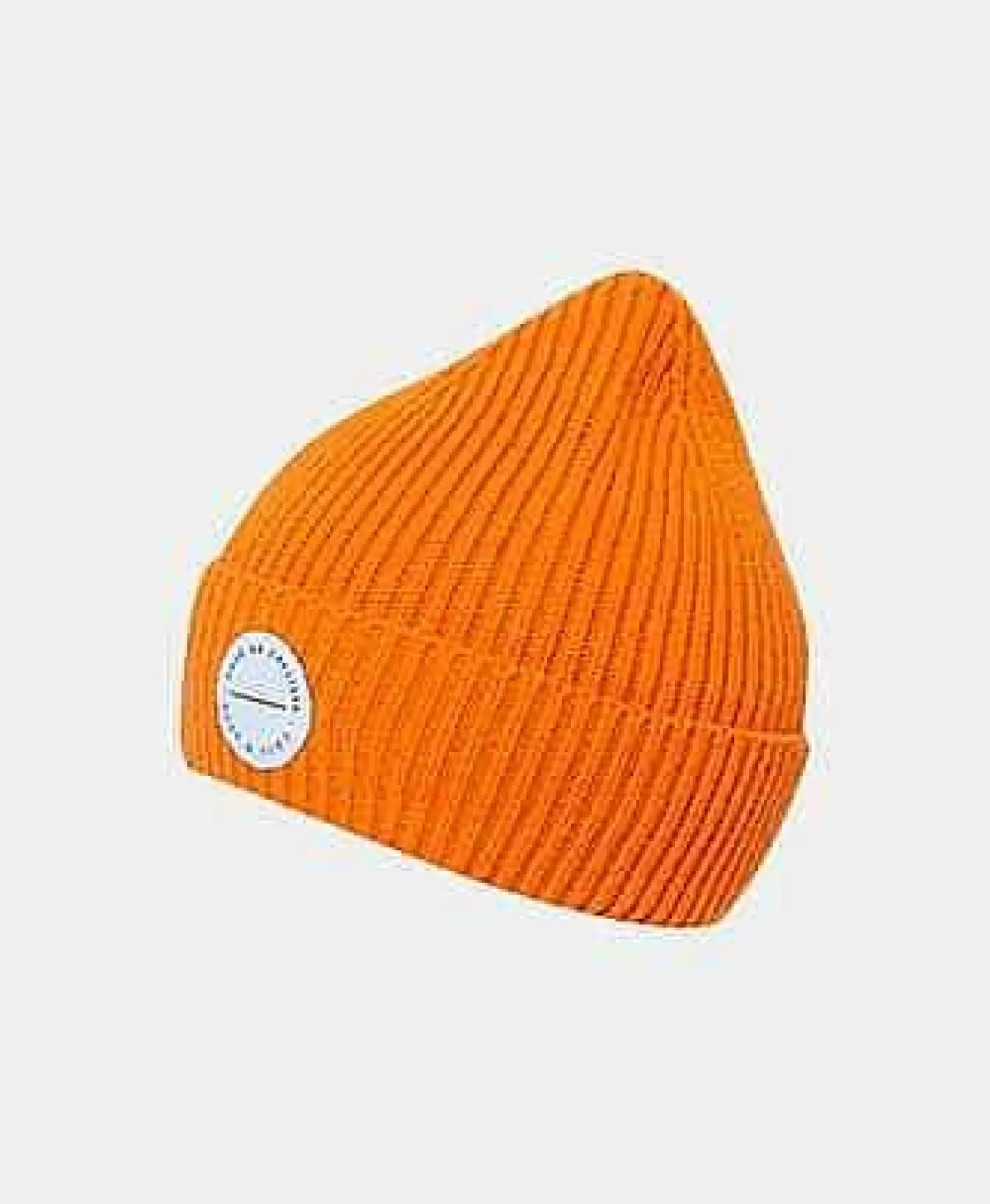 Online Cafe Du Cycliste Josiane Ribbed Beanie Orange