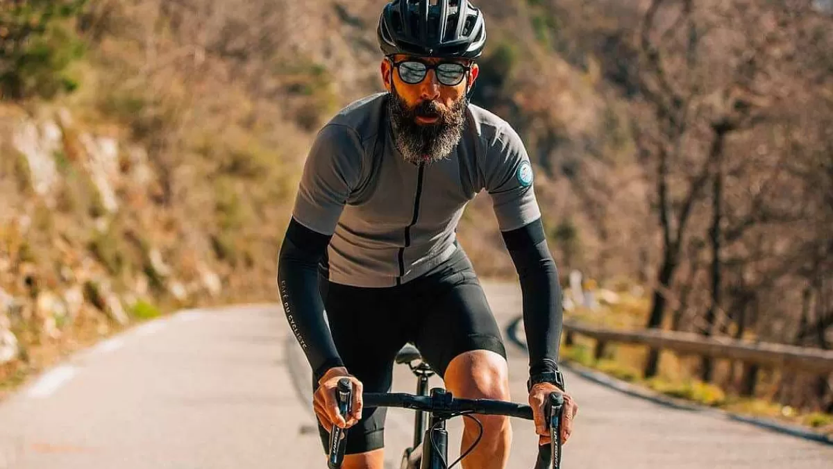 New Cafe Du Cycliste Lola Rain Arm Black