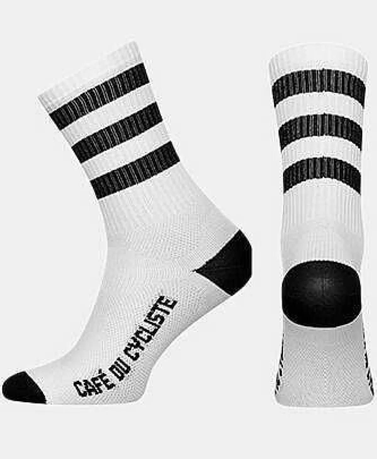 Shop Cafe Du Cycliste Skate Socks Black & Black