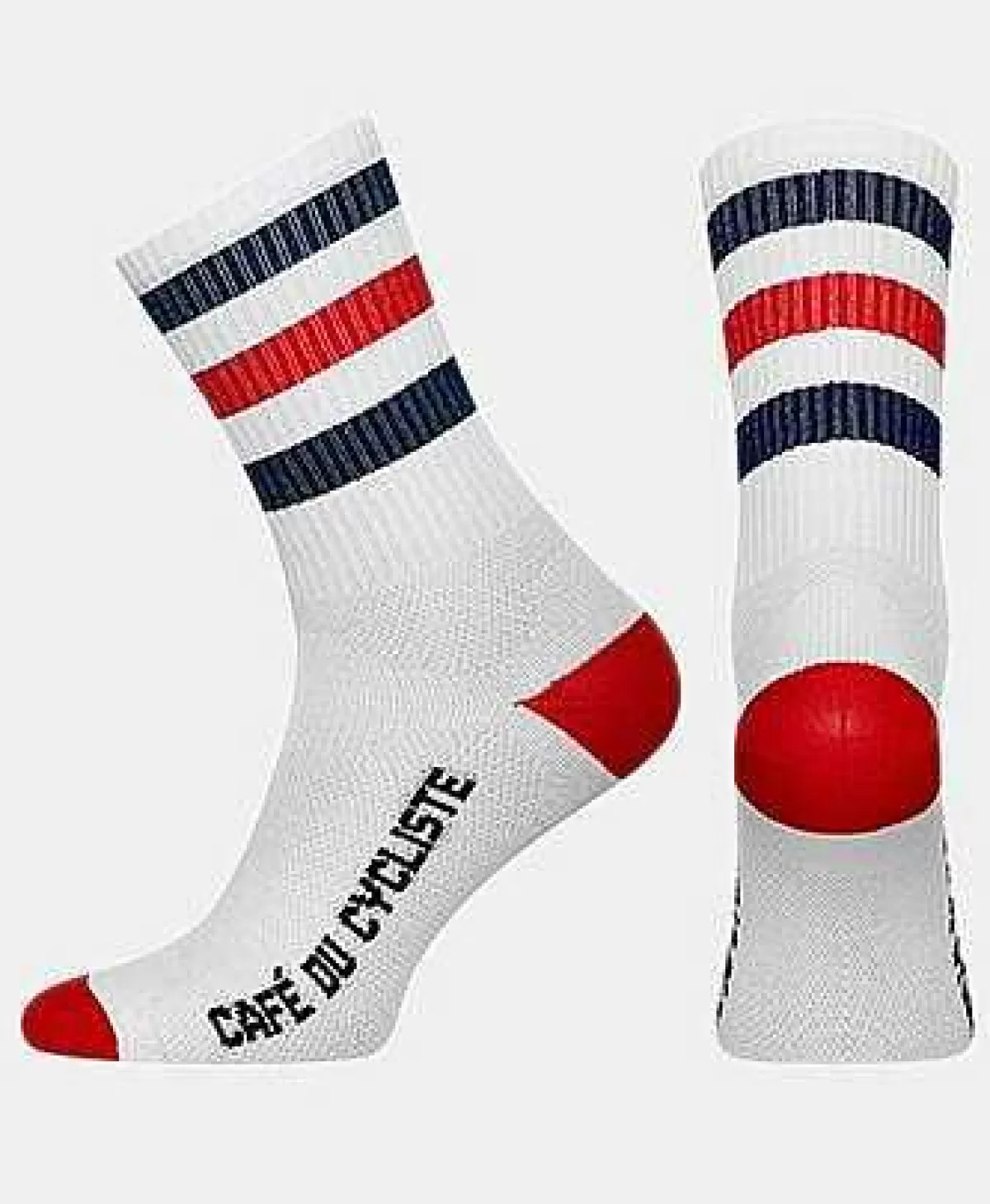 Best Sale Cafe Du Cycliste Skate Socks Red & Navy