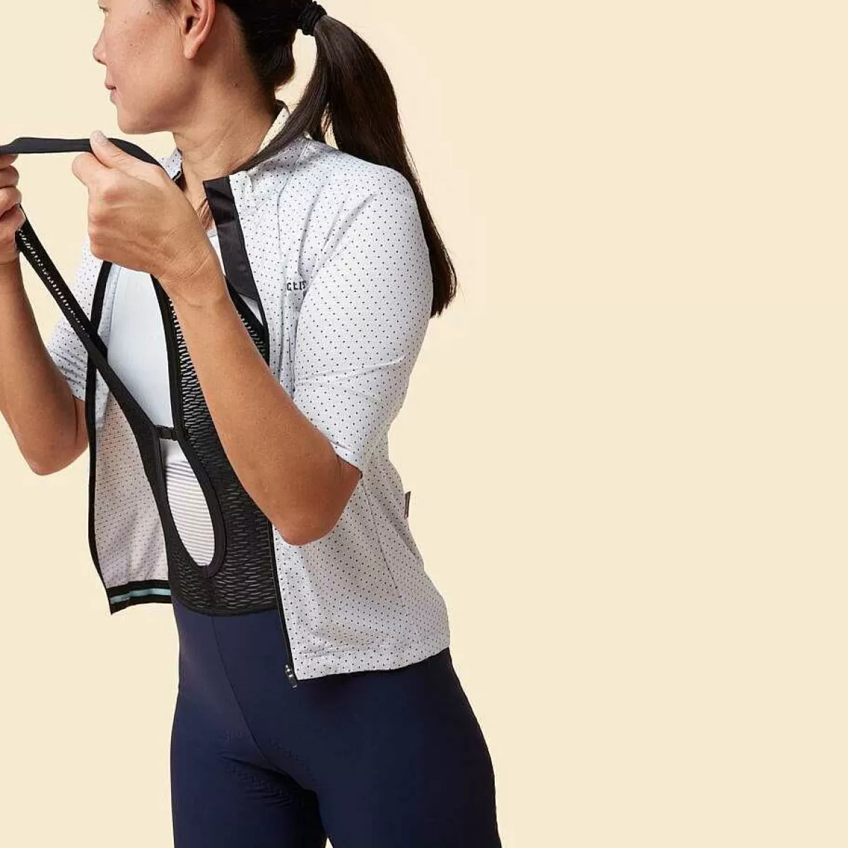 Cheap Cafe Du Cycliste Sophie Womens Bibshort Navy