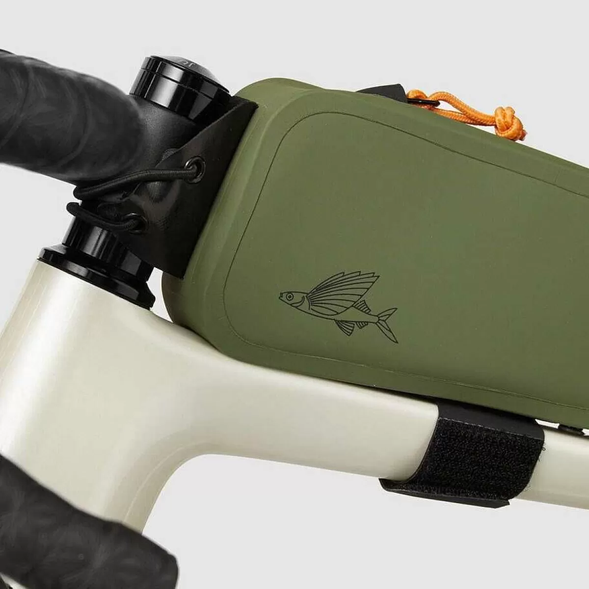 Cheap Cafe Du Cycliste Tope Tube Bag Khaki