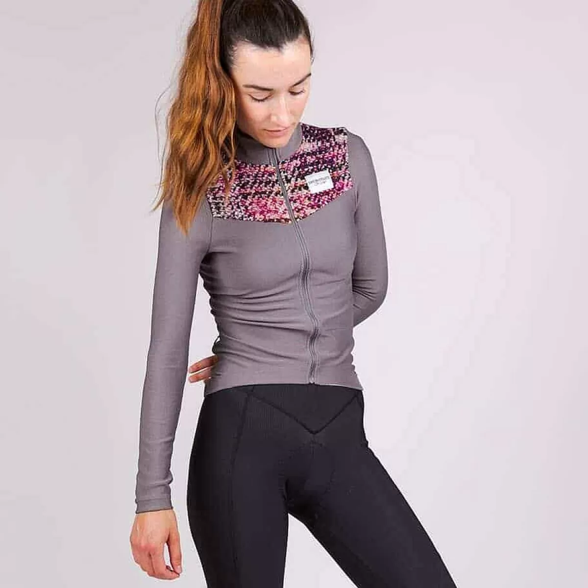Best Cafe Du Cycliste Womens Clemence Jersey Dark Grey