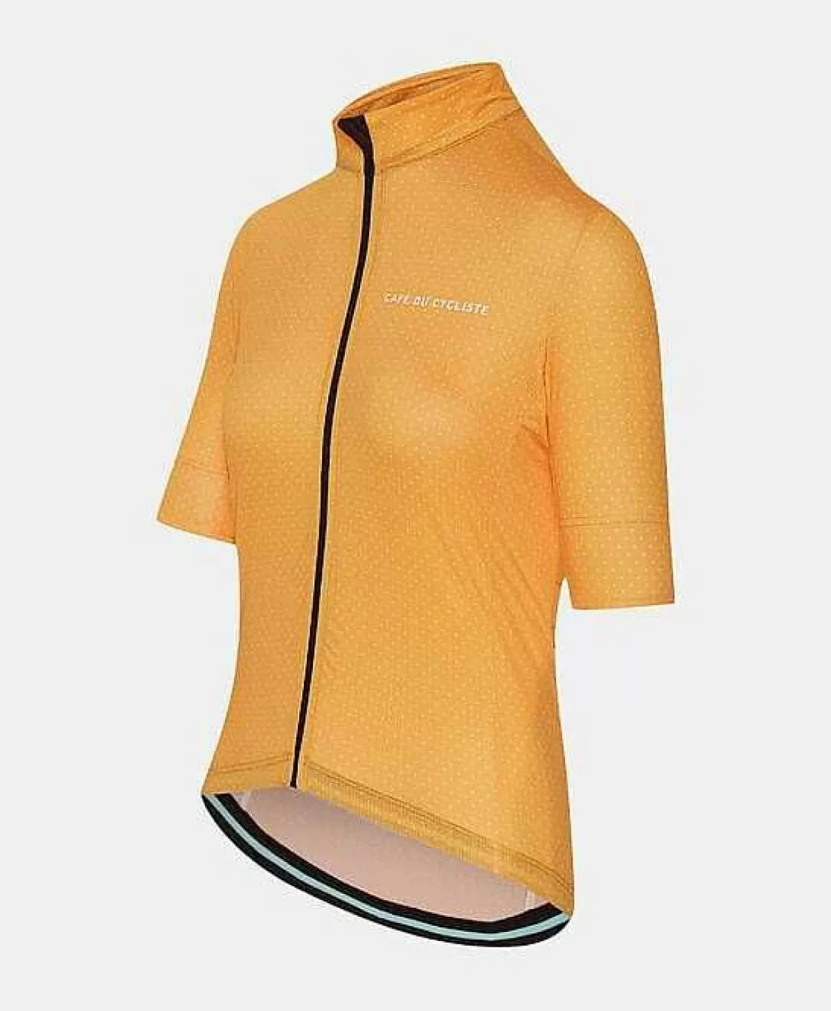 Hot Cafe Du Cycliste Womens Fleurette Jersey Mango