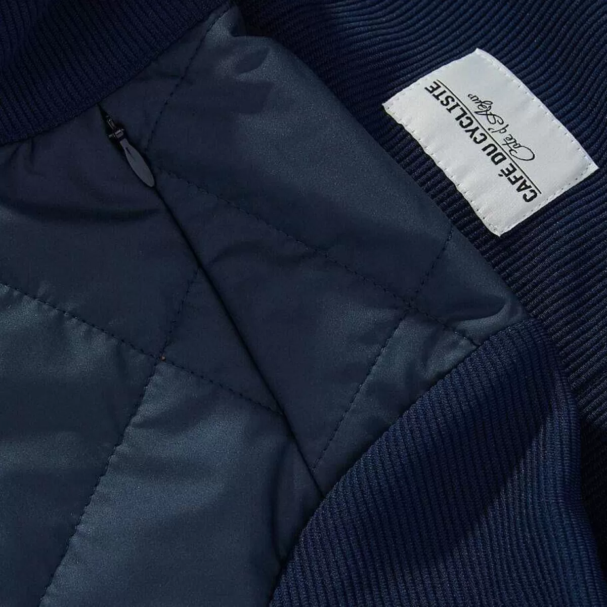 Shop Cafe Du Cycliste Womens Leonie Jacket Navy