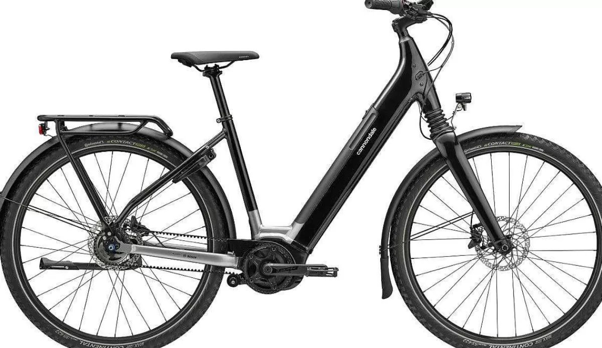 Shop Cannondale Mavaro Neo 3 Low Stepthru Black