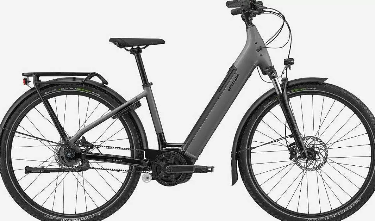 Cheap Cannondale Mavaro Neo 4 Low Stepthru Grey