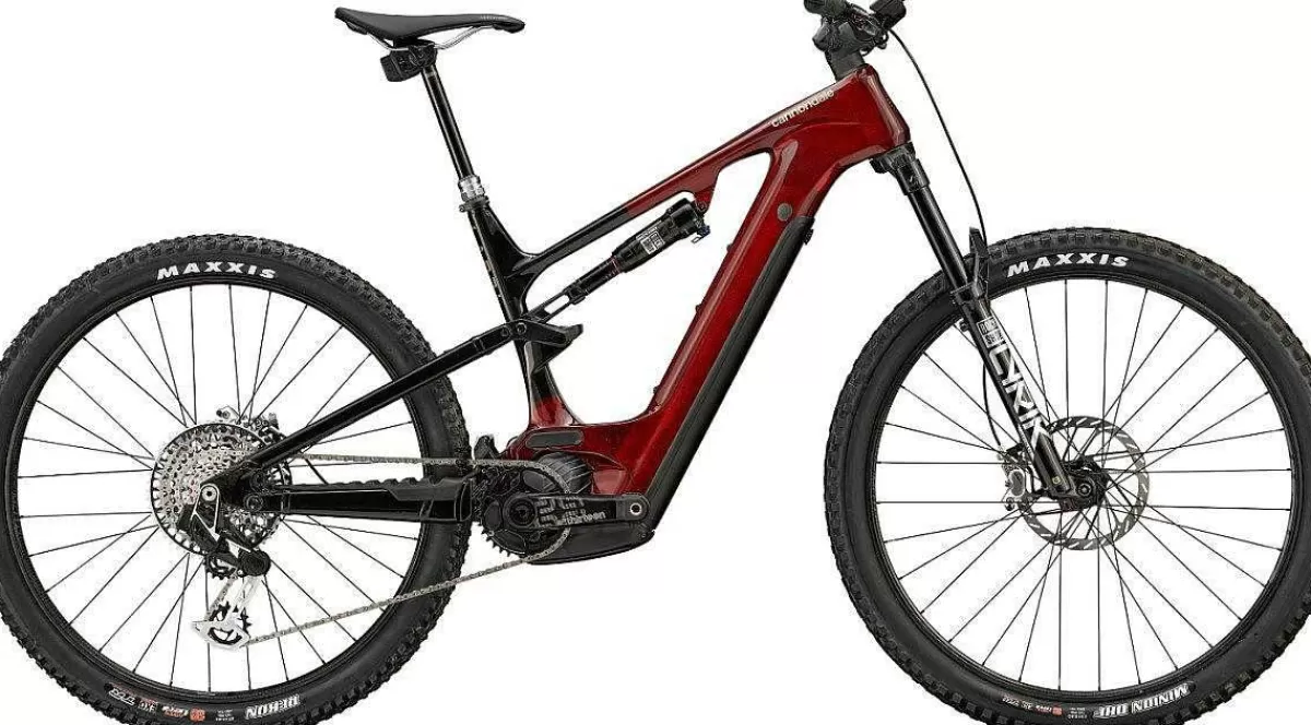 Fashion Cannondale Moterra Lab71 Tinted Red Heren