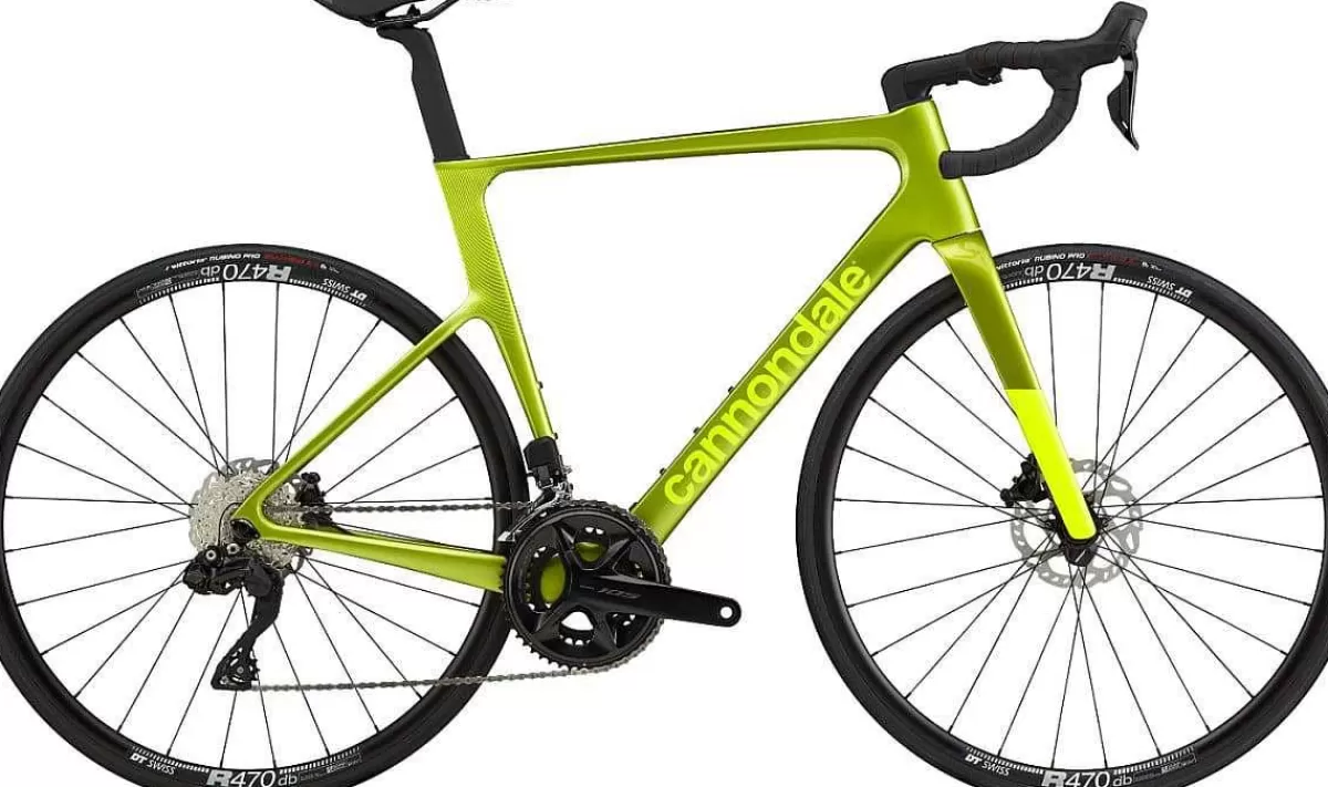 Hot Cannondale Supersix Evo 3 Viper Green Heren