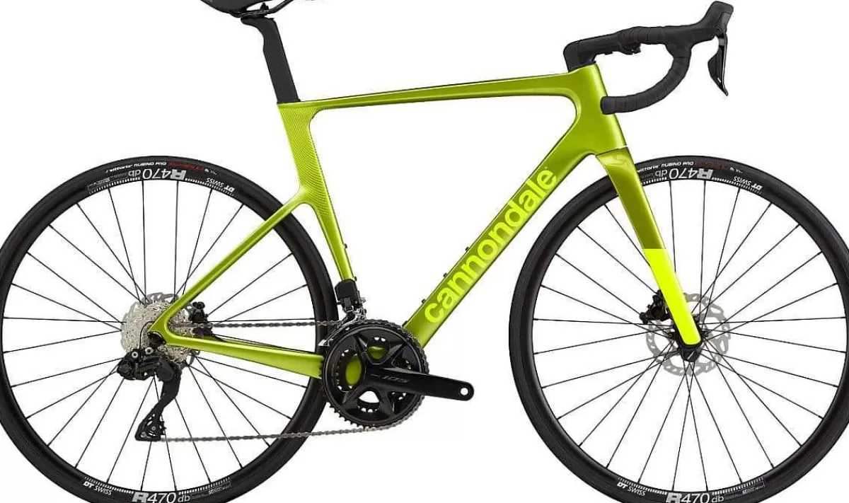 Hot Cannondale Supersix Evo 3 Viper Green Heren