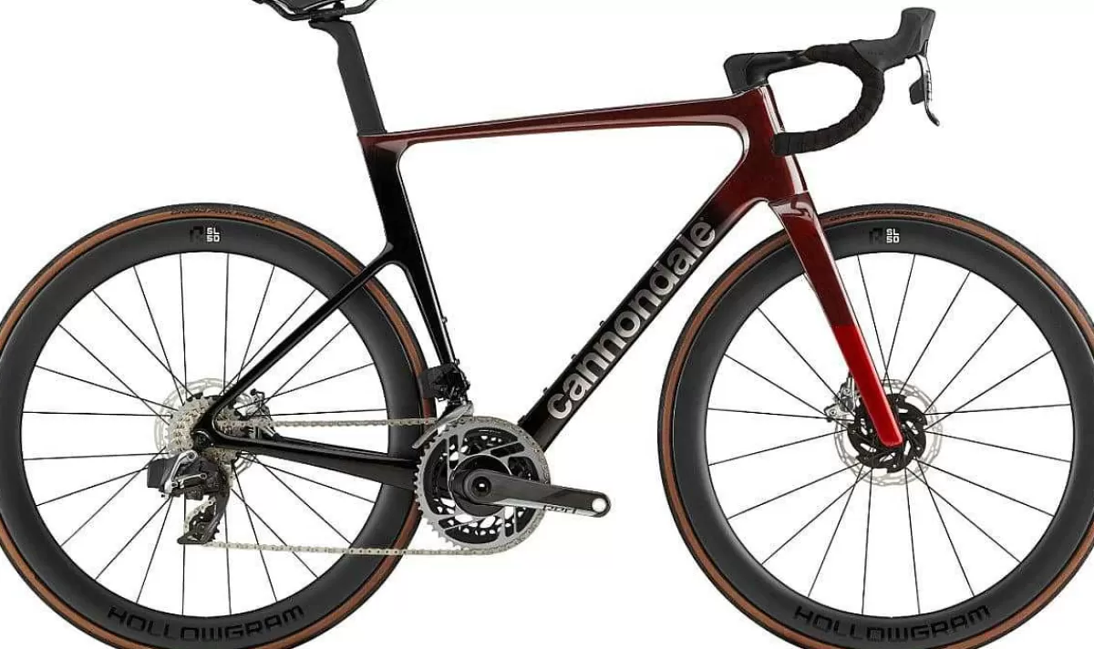 Cheap Cannondale Supersix Evo Hi-Mod 1 Tinted Red Heren