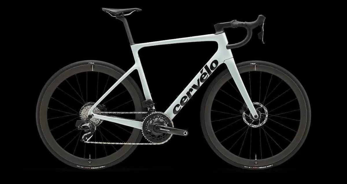 Discount Cervelo Caledonia-5 Force Etap Axs Glacier Heren