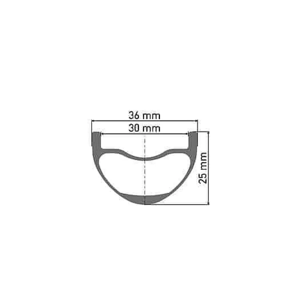 Clearance Dt Swiss Voorwiel Xrc 1501 Spline 30Mm Disc 110/15 Zwart