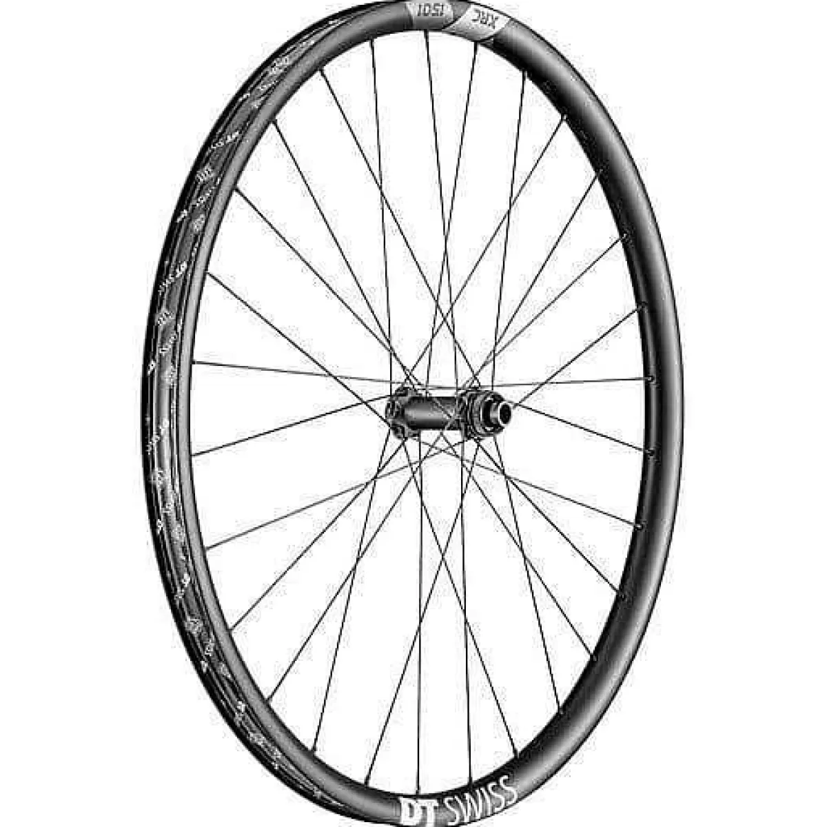 Clearance Dt Swiss Voorwiel Xrc 1501 Spline 30Mm Disc 110/15 Zwart