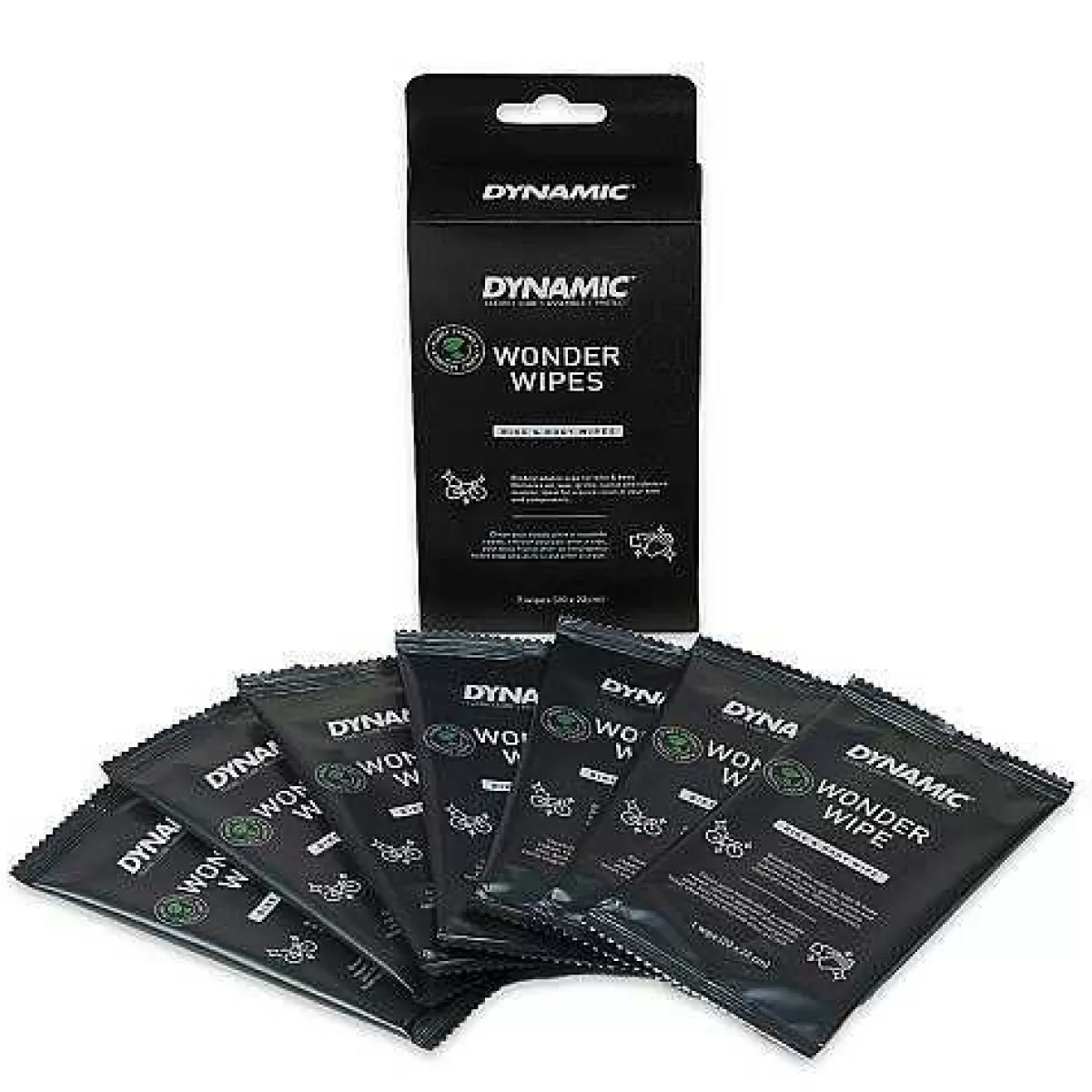 Online Dynamic Bike Care Wonder Wipes | 7 Stuks Green