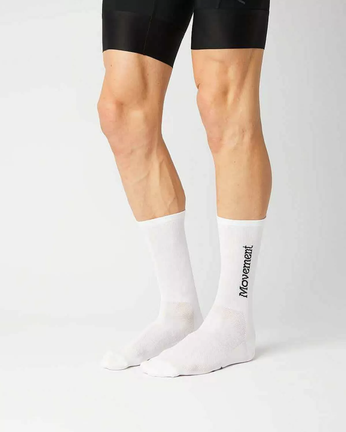 Online Fingerscrossed Sock Classic Movement Type White