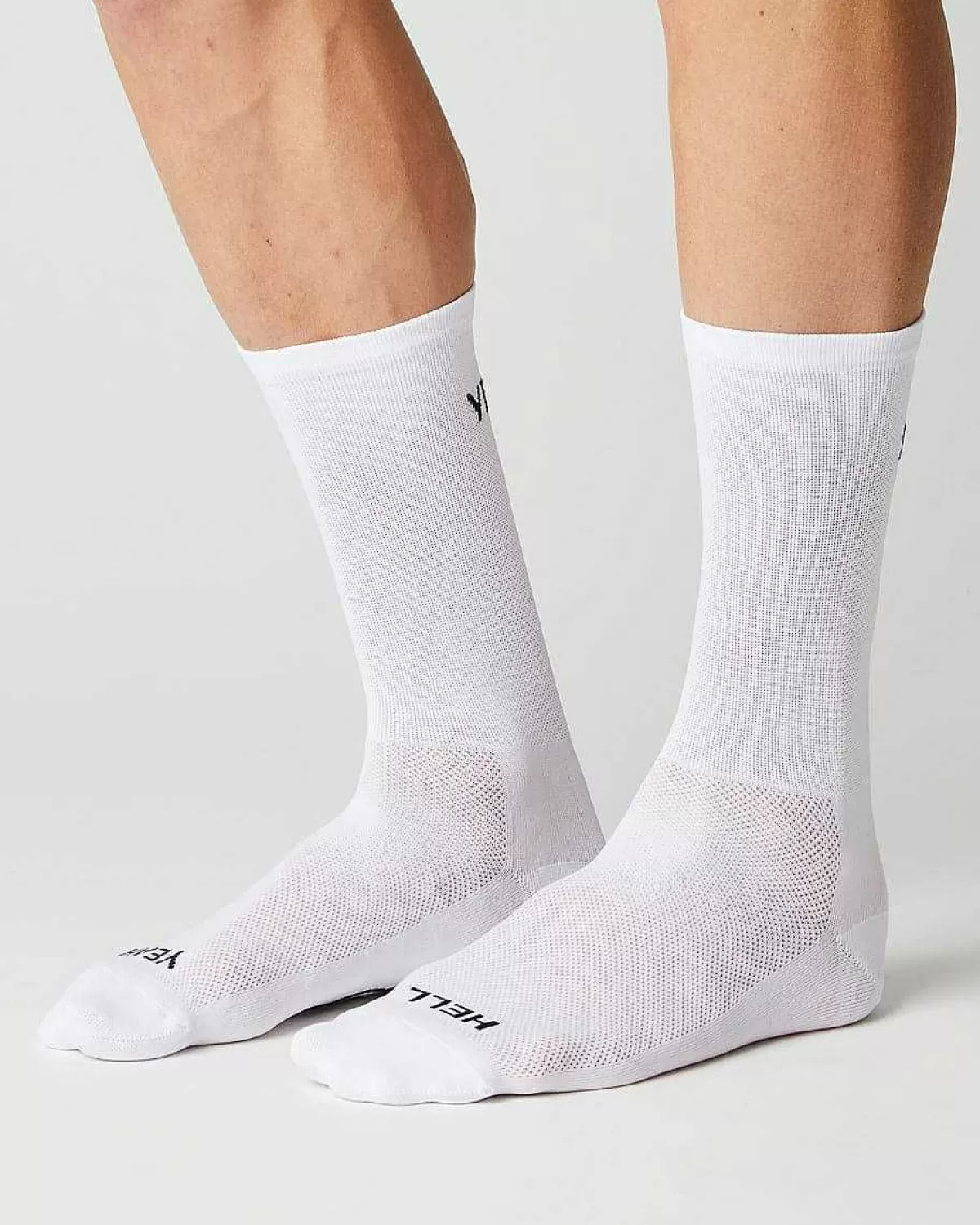 Clearance Fingerscrossed Sock Hell Yeah 1.0 White