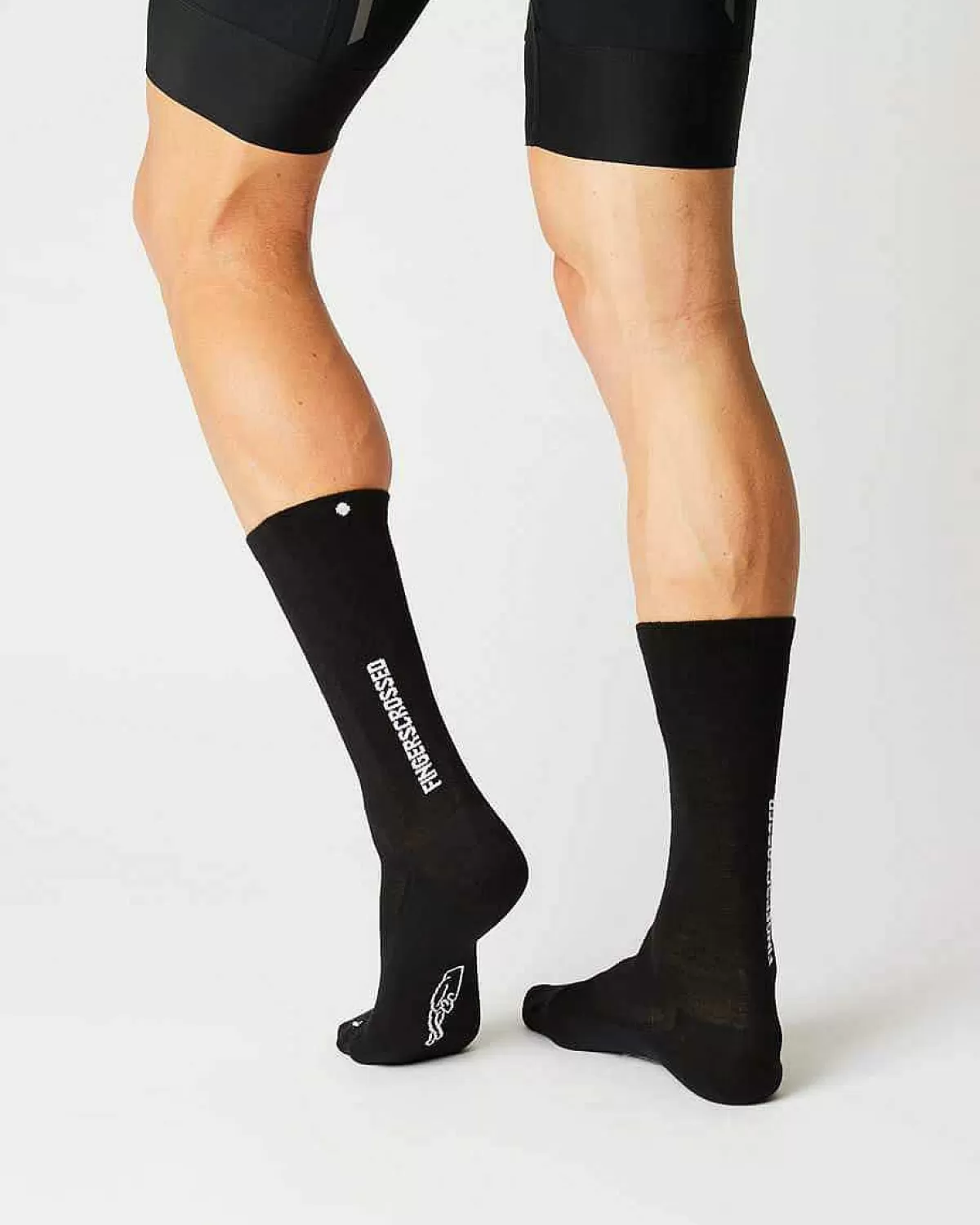 Discount Fingerscrossed Sock Light Merino Black