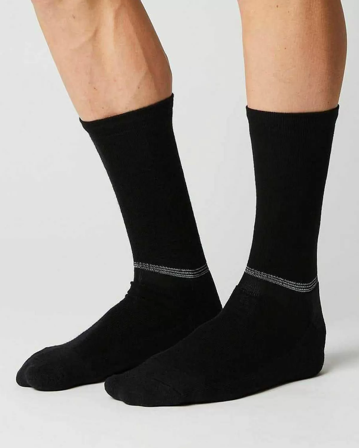 Online Fingerscrossed Sock Merino Black