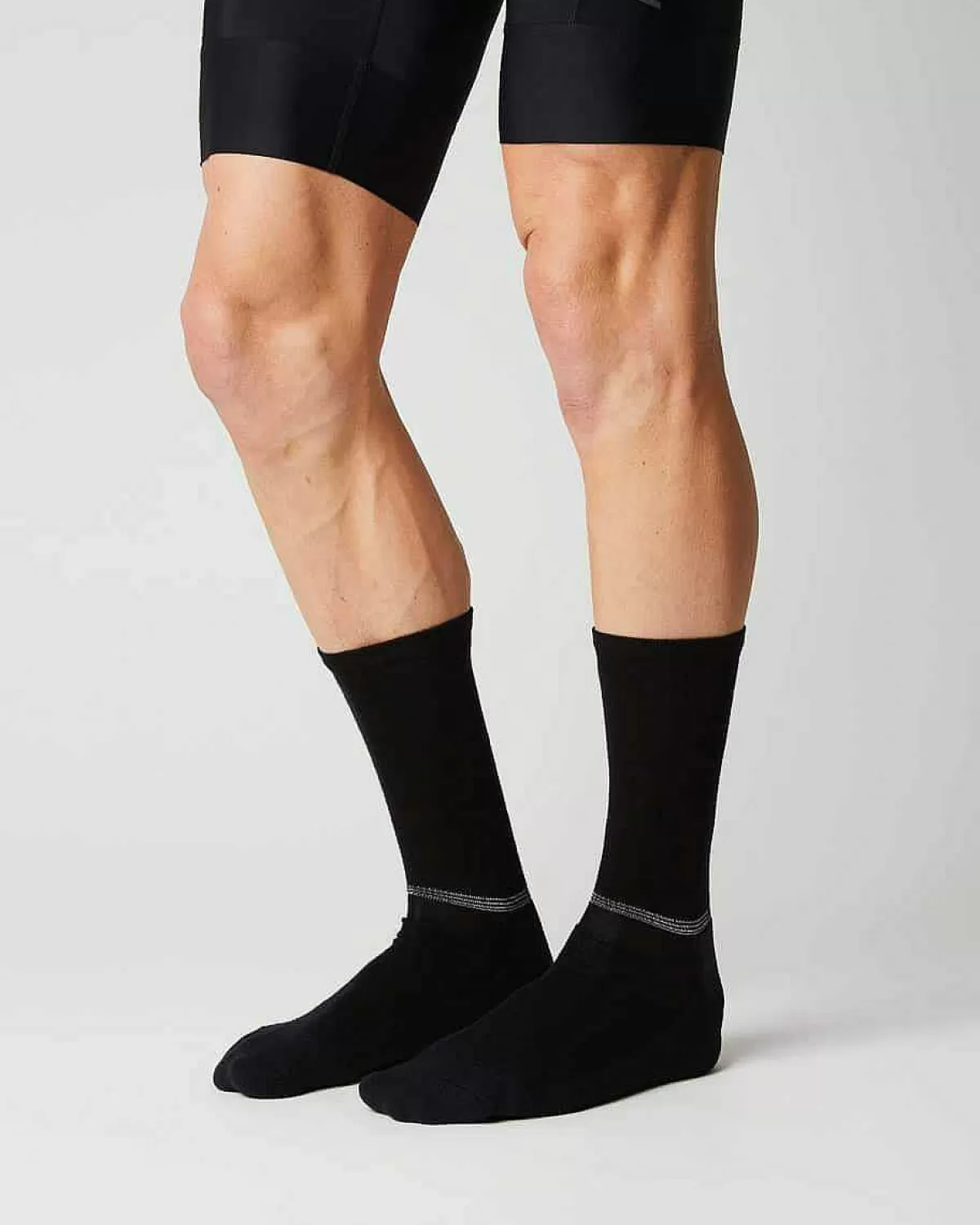 Online Fingerscrossed Sock Merino Black