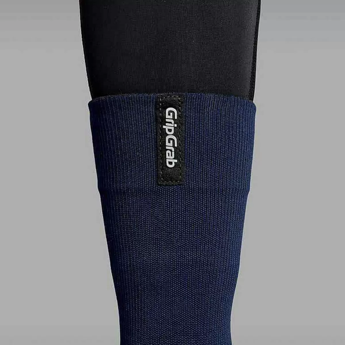Cheap Gripgrab Flandrien Waterproof Knitted Road Shoe Cover Navy Navy Blue
