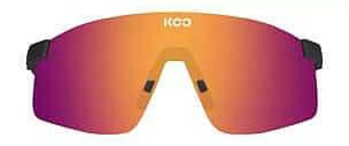 New Koo Bril Nova Black Matt Fuchsia Mirror Black Matt L. Fuschia Mirror
