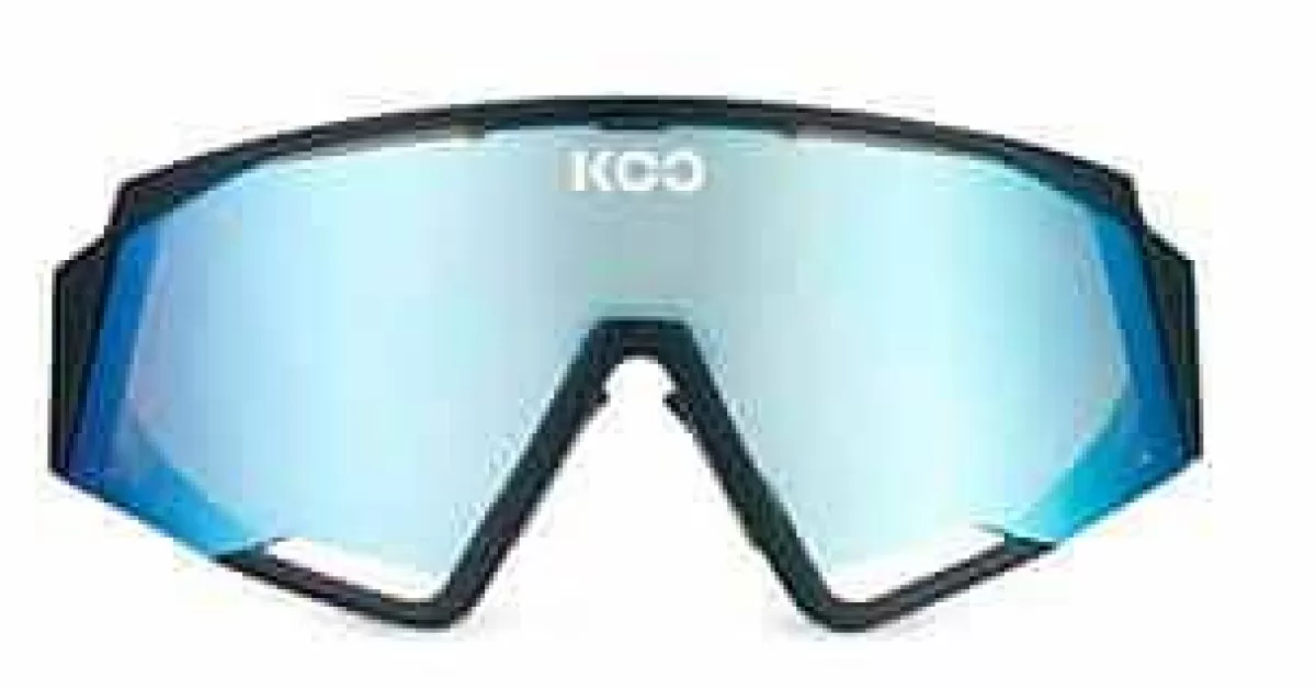 Hot Koo Bril Spectro Black Torquoise Mirror Black L.Torquoise