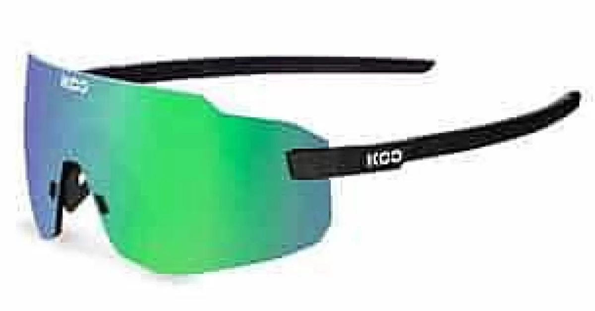 Outlet Koo Bril Supernova Black Matt Green Mirror Black Matt Green L.Green Mirro