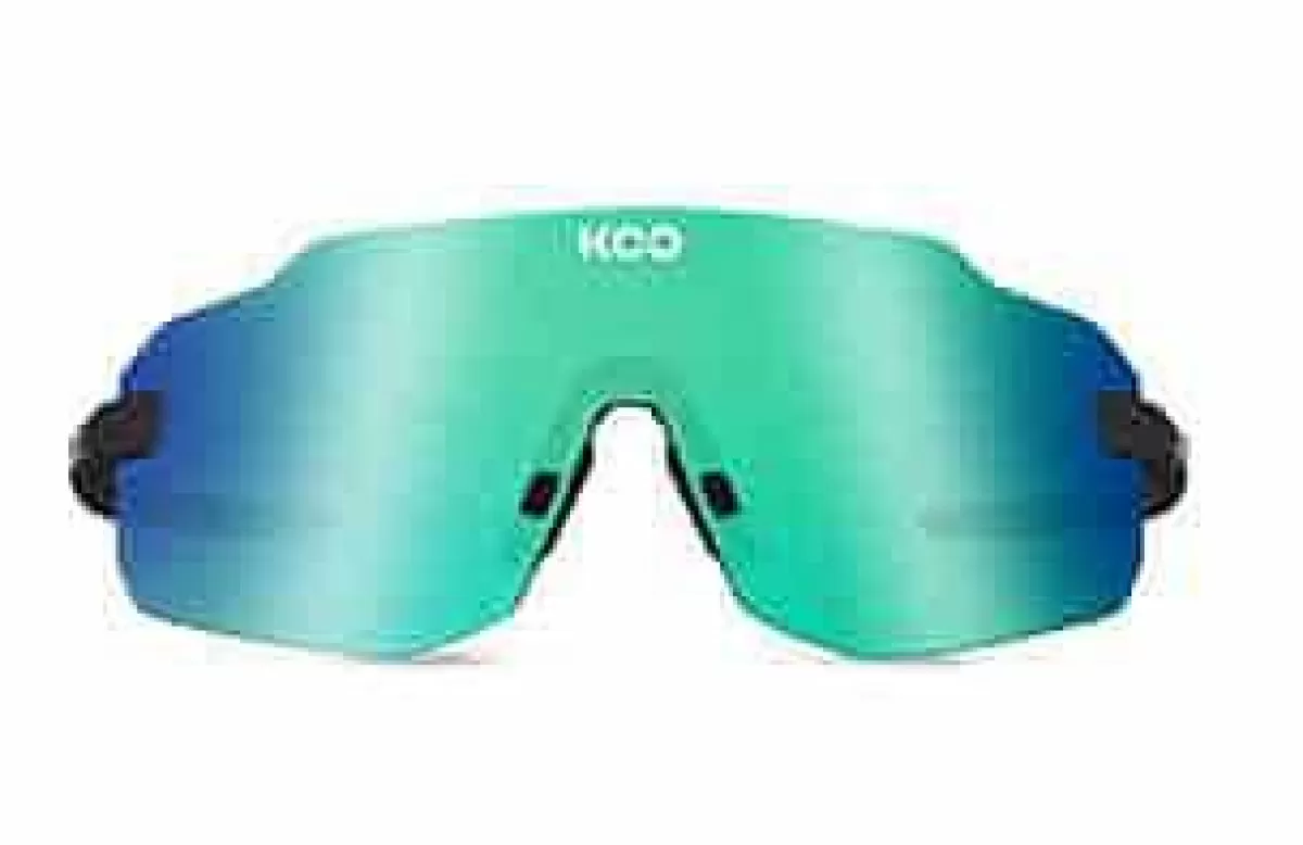 Outlet Koo Bril Supernova Black Matt Green Mirror Black Matt Green L.Green Mirro