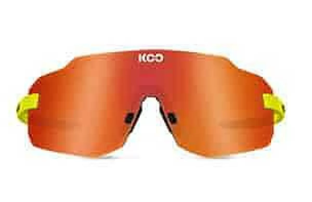 Fashion Koo Bril Supernova Yellow Fluo Red Mirror Yellow Fluo Red L.Red Mirror