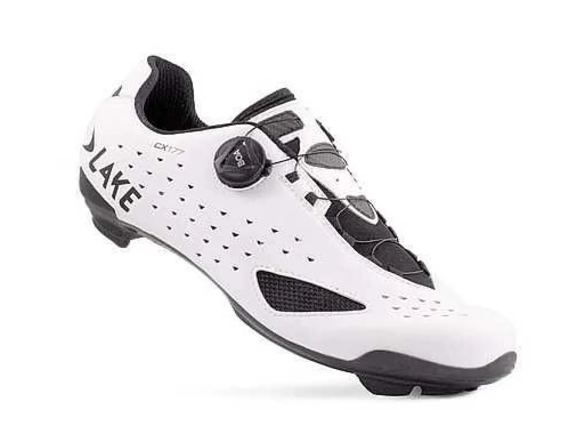 Discount Lake Schoen Race Cx177 White White/Black