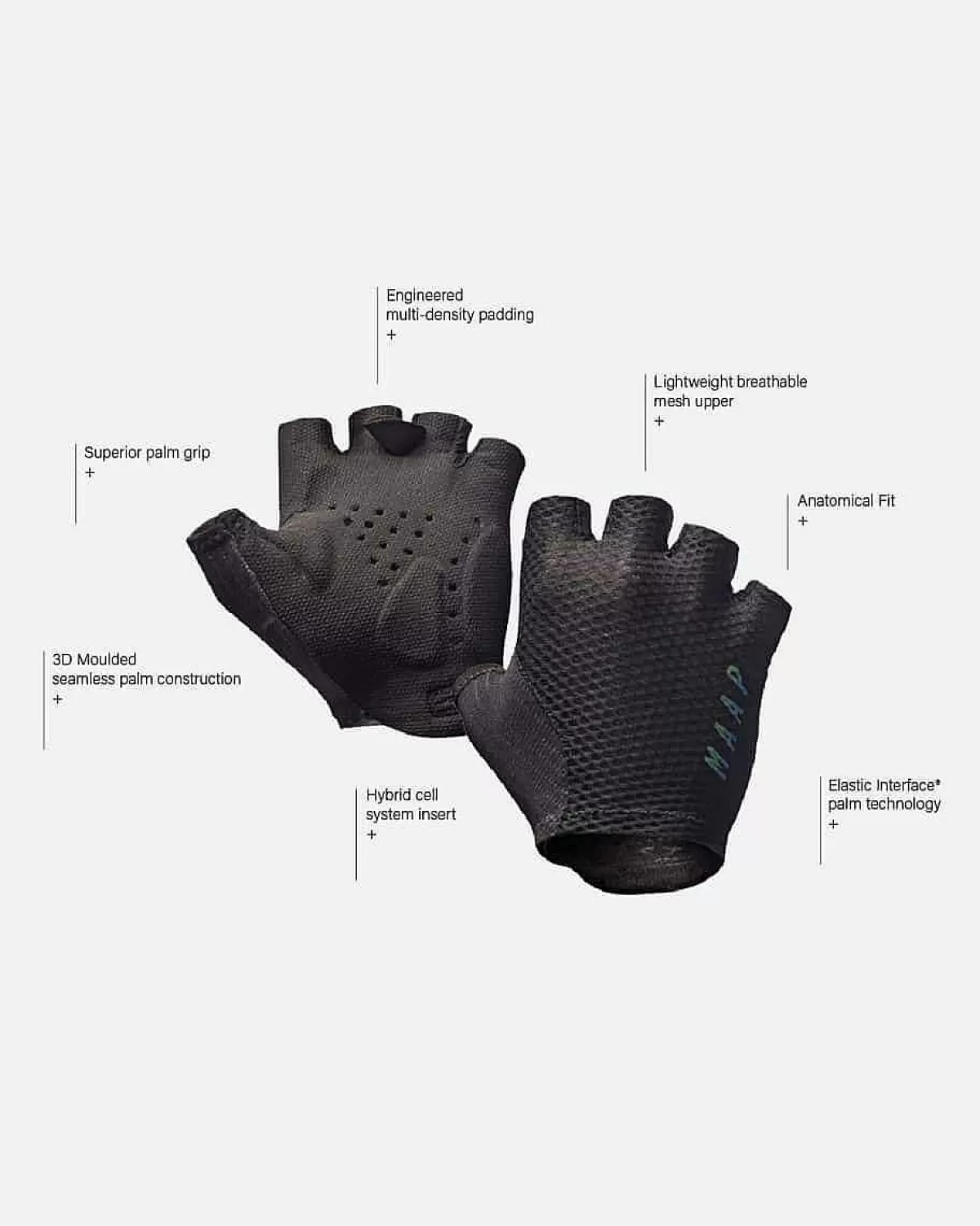 Outlet Maap Pro Race Mitt Black No