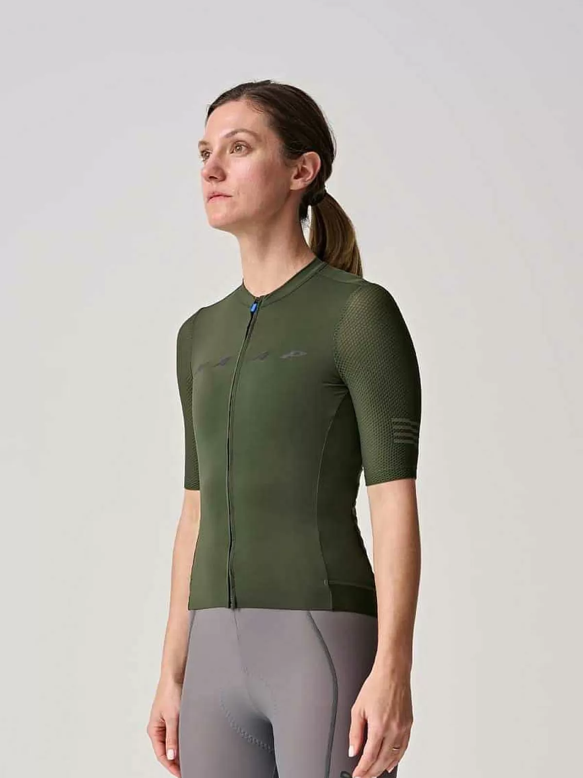 Store Maap Womens Evade Pro Base Jersey 2.0 Bronze Green No
