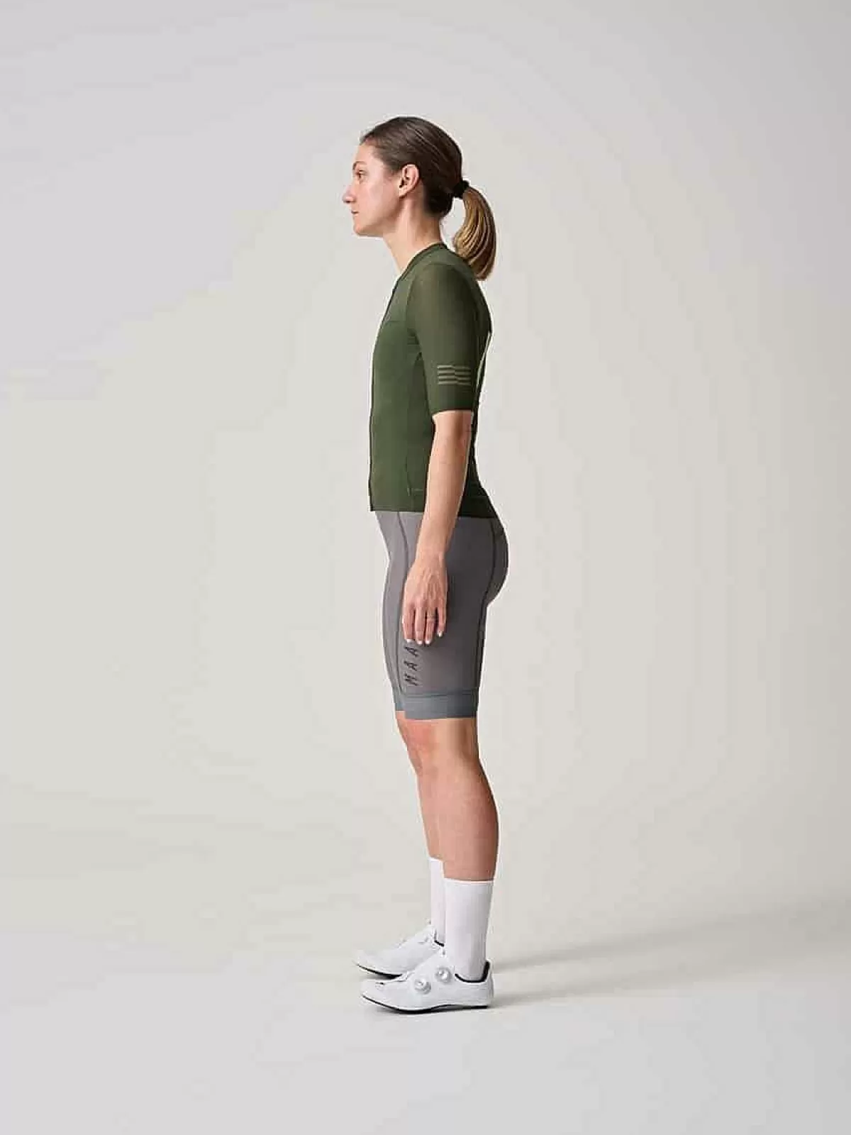 Store Maap Womens Evade Pro Base Jersey 2.0 Bronze Green No