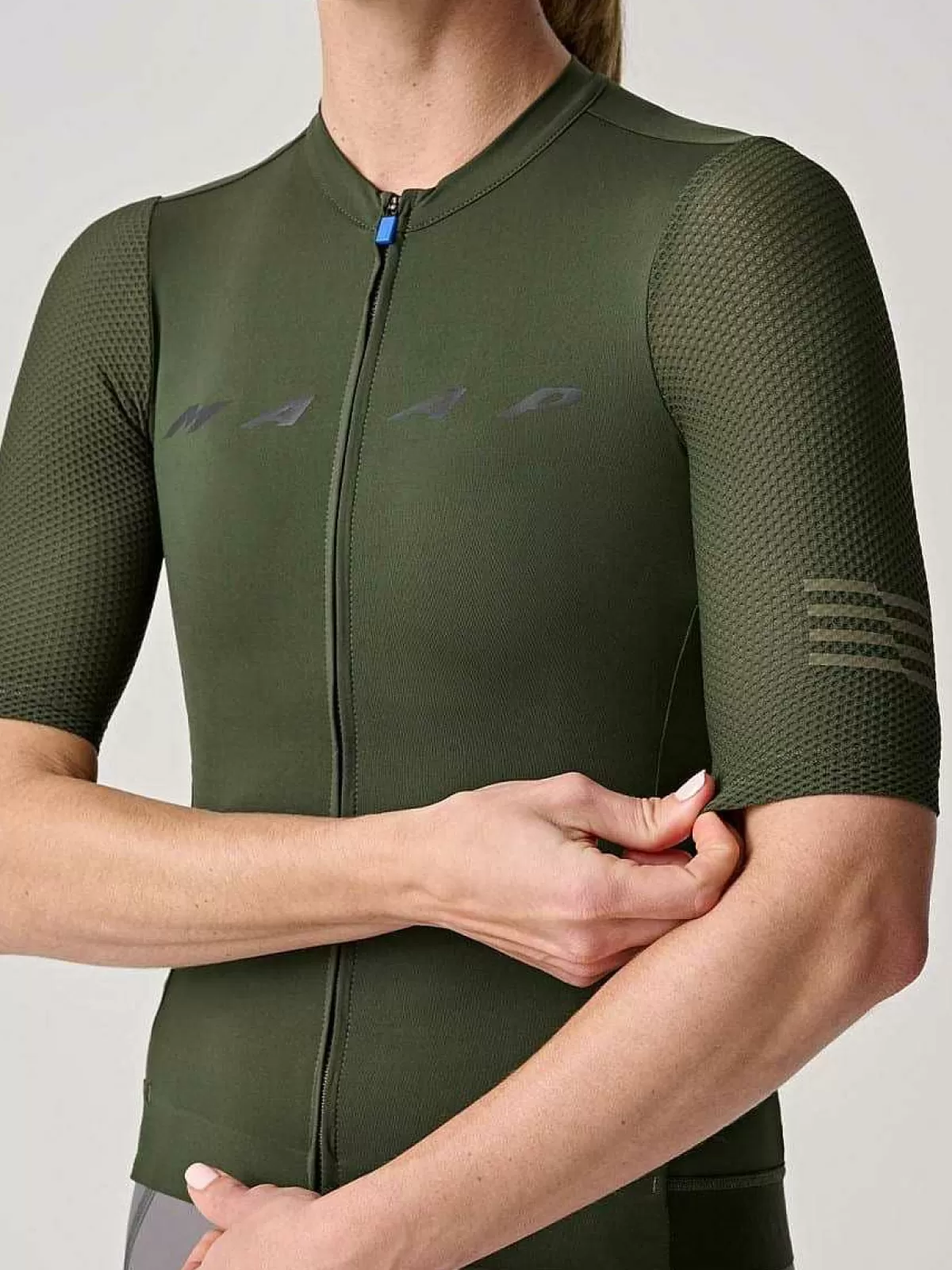 Store Maap Womens Evade Pro Base Jersey 2.0 Bronze Green No
