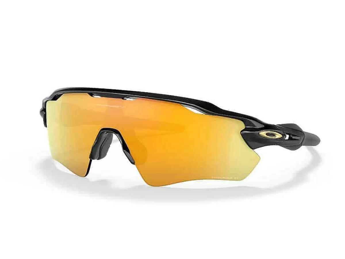 New Oakley Radar Ev Path Polished Black Prizm 24K Polarized